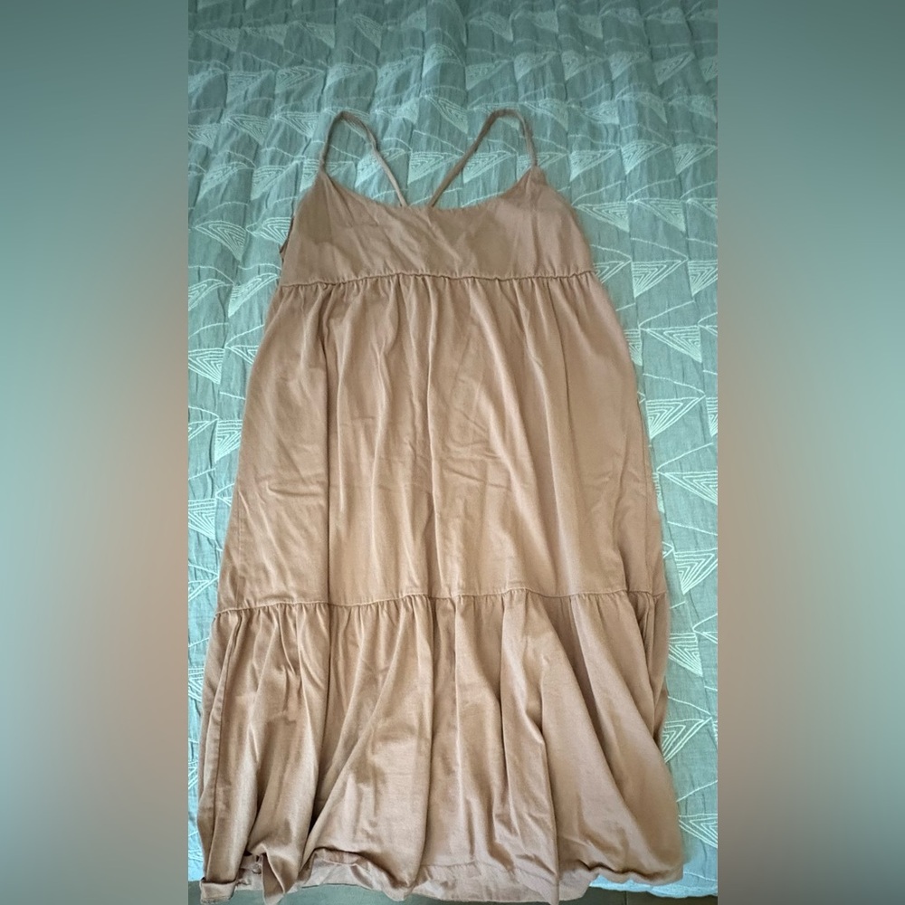 Gap Tan Sleeveless Dress